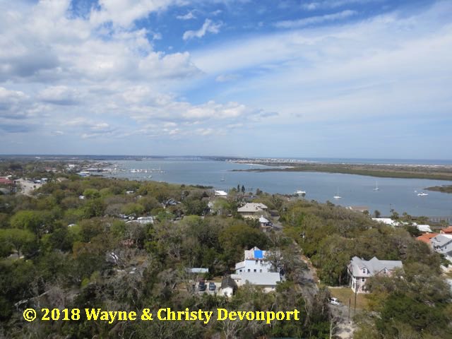 View from the St. Augustine Lighthouse