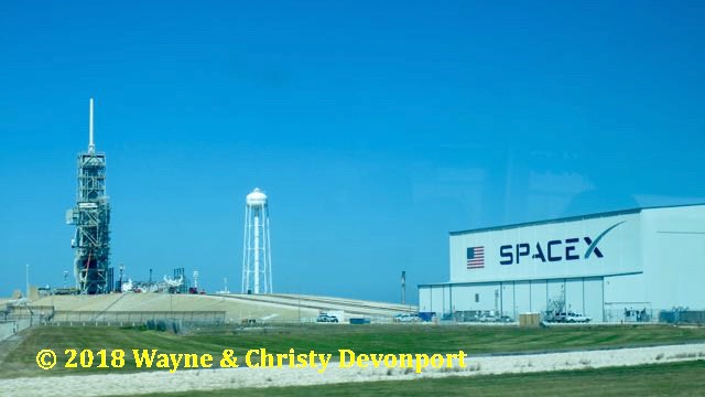 SpaceX launch pad at 39A
